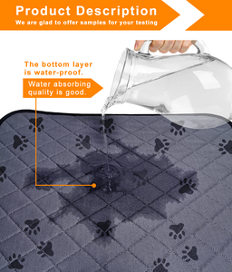 Atacado Lavável Puppy Training Pad Impermeável <span class=keywords><strong>Dog</strong></span> Mat Reutilizável Pet <span class=keywords><strong>Pee</strong></span> <span class=keywords><strong>Pads</strong></span> Super Absorvente <span class=keywords><strong>Pee</strong></span> Pad - Product Image 3