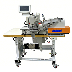 Máquina de Coser Automática Programable de Cama Plana para Etiquetas de Jeans y Cuero con Puntada de Seguridad y Aguja Única para Coser Ropa - Product Image 3