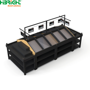 Highbright Multi Station Fruit Vegetable Display <b>Table</b> <b>With</b> Price Tag Holder for Supermarket and Grocery - Product Image 2