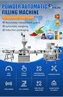 2025 Machine d'étiquetage et de codage de bouchage de dosage de mise en conserve de bouteilles entièrement automatique pour la farine de maïs de lait en poudre