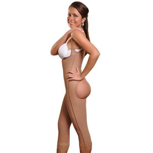 LIPO EXPRESS SANGLE FINE LONGUE JAMBES <span class=keywords><strong>DERRIERE</strong></span> Body Shaper Haute Compression Soutien complet du dos Gaines Post Chirurgie Fajas Colombien - Product Image 5