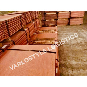 Vente en gros de feuilles de cathodes de cuivre 99,99% Cu pur (min) Modèle C10100 125 kg/pièce Haute pureté Électrolytique Prix bas - Product Image 3