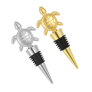 Turtle Wine <b>Stopper</b> Gold And Silver Alloy Bottle Seal For Wine Preservation Party Gift - Product Image 4