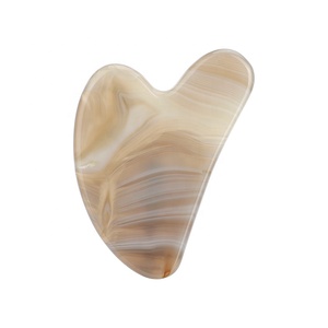 Mushang Pierre Naturelle Visage <span class=keywords><strong>Achat</strong></span> Gua Sha Outil de Massage Personnaliser Agate Gua Sha Pierres - Product Image 6