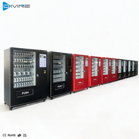 Distributeur automatique de boissons en gros pour usine avec fonction SDK, lecteur de billets et de cartes de crédit, distributeur de boissons gazeuses congelées en libre-service