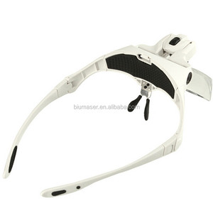 Loupe à LED grossissante à 5 lentilles pour maquillage permanent, avec couleurs noir et blanc - Product Image 6