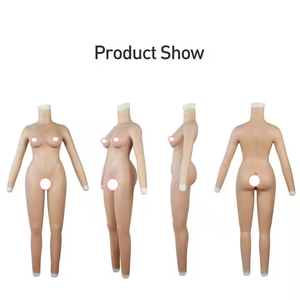 Trajes Corporales Completos de Silicona de Masculino a Femenino con Cabeza y Pies Copa G para Crossdresser Sissy Travesti Ladyboy - Product Image 3