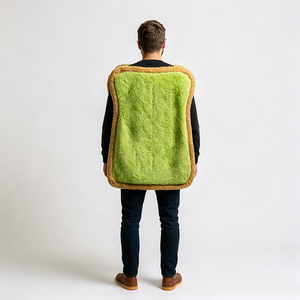 Costume en peluche Toast à l'<span class=keywords><strong>avocat</strong></span> pour adulte, tenue amusante en forme de nourriture, <span class=keywords><strong>déguisement</strong></span> pour Halloween, carnaval, fête, spectacle, cosplay - Product Image 4