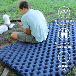 <span class=keywords><strong>Matelas</strong></span> <span class=keywords><strong>de</strong></span> camping double WOQI pour 2 personnes, <span class=keywords><strong>matelas</strong></span> <span class=keywords><strong>de</strong></span> <span class=keywords><strong>plage</strong></span> gonflable <span class=keywords><strong>de</strong></span> haute qualité, <span class=keywords><strong>matelas</strong></span> pneumatique gonflable - Product Image 2