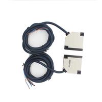 E3Jk-5DM1-5L Sensor Saklar Fotolistrik Inframerah Pasangan Beam 12V/24V Sensor Proximitas Jarak Deteksi 5m Normal Terbuka/Tertutup