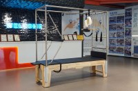 Lit de Pilates Cadillac MJD M201A en bois de caoutchouc/érable pour usage domestique et commercial, entraînement de yoga, fitness, musculation