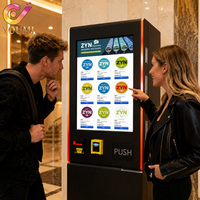 Máquina Expendedora de Cigarrillos Electrónicos Mini con Monitoreo en Tiempo Real, Vapeautomat con Escáner de Identificación y Lector de Tarjetas para Artículos de Bar ZYN SNUS