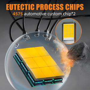 Ake K12ไฟหน้า<span class=keywords><strong>รถ</strong></span> LED สีเหลือง4300K แบบกำหนดเอง H1 H4 H11 9005 9006 9012หลอดไฟหน้า<span class=keywords><strong>รถ</strong></span> LED กำลังไฟสูง240W 24000LM 12V - Product Image 4