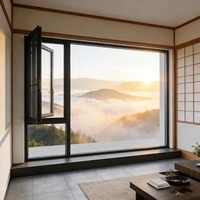 Ventanas Abatibles de Aluminio con Sistema Inteligente Insonorizado y Vidrio Resistente de Buena Calidad