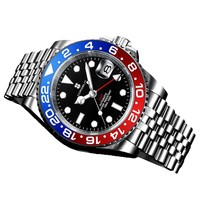 Reloj Mecánico Automático de Lujo Personalizable con Logotipo, Multifunción, para Hombre