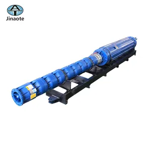 Horizontal High lift and large volume submersible mine Pump