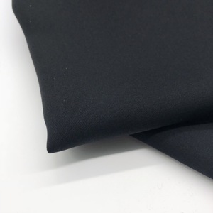Formel Noir Salut-Stretch Nida pour abaya tissu Musulman dame meilleur étirement - Product Image 1
