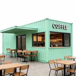 Contenedor Estándar Multifuncional para Restaurante al Aire Libre, Cafetería, Bar, Cocina Móvil, Oficina, Remolque, Carrito, Equipo - Product Image 1