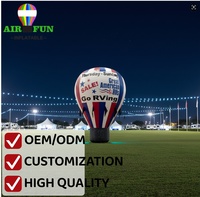 AIRFUN 2m Canette de bière gonflable publicitaire d'extérieur de marque, bouteille gonflable géante personnalisée, canette gonflable étanche à l'air