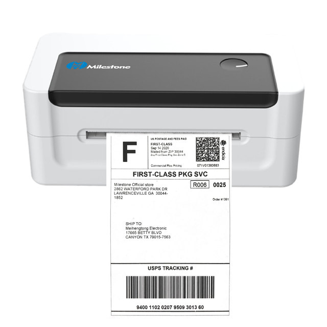 MHT-L1081 Custom High Speed Thermal Label Printer 4x6 Desktop Thermal Label Sticker Printer for Shipping Packages