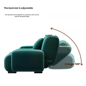 Canapé-<span class=keywords><strong>lit</strong></span> convertible de luxe moderne avec rembourrage en velours pliable pour l'appartement, le salon, le canapé-<span class=keywords><strong>lit</strong></span> à double usage - Product Image 4