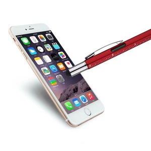 Bút Công Cụ Vẽ Kiến Trúc Đa Năng Thước Cảm Ứng Logo Tùy Chỉnh Bút Bi Bút Đa Năng Cấp Độ Tuốc Nơ Vít 6 Trong <span class=keywords><strong>1</strong></span> - Product Image 4