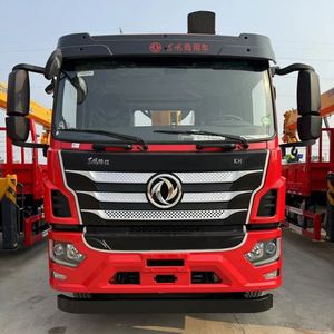 Grue montée sur camion Dongfeng équipée d'une grue de 12 tonnes, flèche longue à 5 sections, modèle universel pour les travaux d'ingénierie urbaine et rurale - Product Image 2