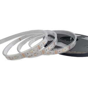 WS2815 Bande <span class=keywords><strong>LED</strong></span> programmable RGBW IP67 étanche 30 LEDs/m DC12V 10mm blanc PCB <span class=keywords><strong>LED</strong></span> <span class=keywords><strong>ruban</strong></span> lumineux éclairage architectural - Product Image 6