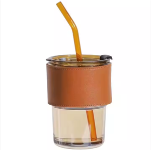 ถ้วยน้ำแก้วใสสำหรับชาชงเย็น - Product Image 6