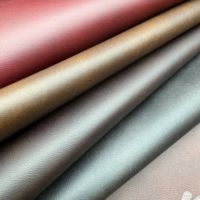 Cuir synthétique PU Napa gaufré effet peau de porc pour doublure de chaussures