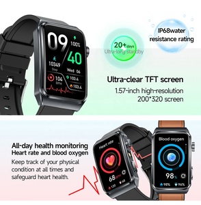 TK73 Smart Watch with BT Calling, Heart Rate Blood Monitor, IP68 <b>Waterproof</b>, 1.57" HD Screen, 5-7 Days Battery - Product Image 5
