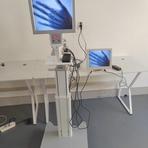 Thú Y huỳnh quang máy cho pet phòng khám di động x Ray Hệ thống HD hình ảnh bền hoạt động dễ dàng - Product Image 3