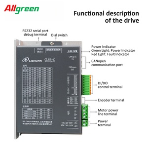 1000PPR DC30~110V/AC20~80V 4~5.8A StepperMotor <b>Controller</b> 2/2.3/2.8/4.5/4.8/5.5N.m 2Phase Nema24 ClosedLoop <b>Stepper</b> <b>Motor</b> Driver - Product Image 3