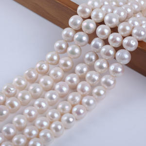 Perlas Naturales Redondas de 12-13 mm al por Mayor, Perlas de Agua Dulce Semiterminadas para Joyería Hecha a Mano, Perlas Sueltas de Zhuji - Product Image 5