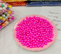 Perle en plastique ABS pour bricolage, accessoires de décoration reflets Macarons, perle en vrac pour bijoux, 50 pièces