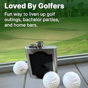 Verres à liqueur jetables en plastique de 50ml avec design de balle de golf pour spiritueux haut de gamme comme le whisky, la vodka et la <span class=keywords><strong>tequila</strong></span> - Product Image 6