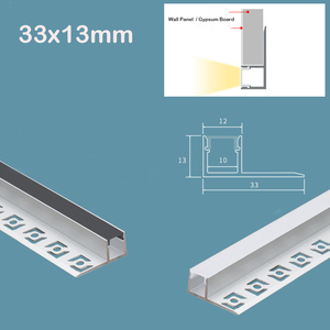 Système d'éclairage à <span class=keywords><strong>corniche</strong></span> <span class=keywords><strong>LED</strong></span> linéaire à encastrer RGBW personnalisable et à intensité variable Installation cachée <span class=keywords><strong>Plafond</strong></span> moderne Design Aluminium - Product Image 3
