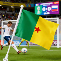 Drapeaux à main du Sénégal en gros 2026 – Neuf pays d'Afrique – Drapeau national en polyester pour la décoration de la fête nationale