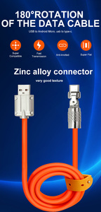 <span class=keywords><strong>Cable</strong></span> Magnético de Carga Rápida de 120W 6A, Tipo C a Tipo C, Conductor de Cobre Puro, Conectores de Aleación de Zinc, Revestimiento de TPE, <span class=keywords><strong>USB</strong></span> 2.0 para <span class=keywords><strong>iPhone</strong></span> - Product Image 3