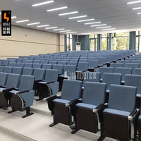 Célèbre fournisseur Cour Auditorium Sièges Usine mobilier scolaire auditorium sièges à vendre conférence théâtre bureau et chaise