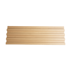 Panneau de plafond en bois de chêne naturel Hanghe pour panneaux acoustiques à lamelles murales en fibre de polyester MDF certifiés Matériau insonorisé de classe A - Product Image 1