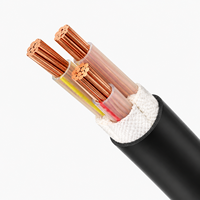 Câble d'alimentation YJV 0,6/1 kV 3 conducteurs, âme en cuivre, isolation XLPE, gaine PVC, 1~400 mm² pour câblage industriel et bâtiment