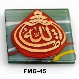 5X5 cm de vidrio Evil Eyes Imán de nevera Categoría de producto única y elegante - Product Image 1