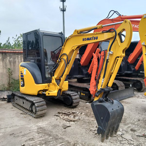 3ton Mini Komatsu Excavadoras de orugas hidráulicas usadas en el Pc30 30-2 Excavadoras de cubo de segunda mano - Product Image 2