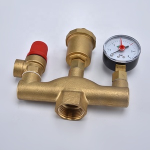 Collecteur de Chauffage Par Le sol Avec Mitigeur Et Pompe, <span class=keywords><strong>Groupe</strong></span> De Sécurité De Chaudière Avec Vanne D'arrêt Automatique - Product Image 2