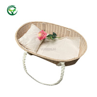 Ataúd de Mimbre Natural Estilo Japonés para Cremación de Animales, Crematorio, Funeral, Quema, Cenizas Limpias, Ataúd para Mascotas