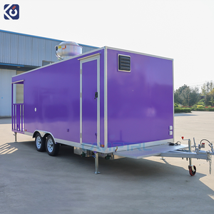 CAMPTRL 2026 Rimorchio Prefabbricato per Alimenti Completamente Attrezzato, Cucina Mobile a Doppio Asse per Catering, Food Truck per Hamburger, Pizza, BBQ - Product Image 6