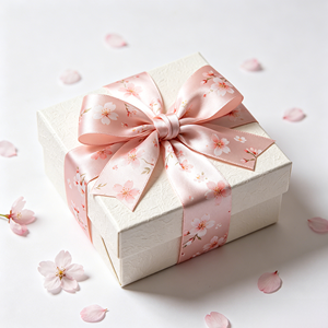 โบว์ริบบิ้นผ้าซาตินสีชมพูอ่อนหรูหรา ขายส่ง โบว์พิมพ์ลายตามสั่ง สำหรับกล่องของขวัญวันหยุด งานเลี้ยงฉลองทารก งานแต่งงาน ตกแต่งผม - Product Image 3