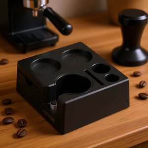 Estación de Prensado de Espresso Vevor, Prensador Cónico de 51-58 mm, Ranura Desmontable de ABS, Diseño Moderno - Product Image 2