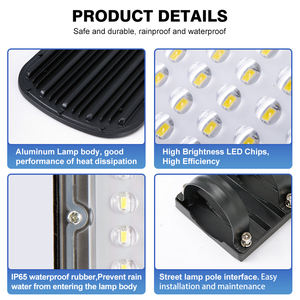 공장 직영 방수 다이캐스트 알루미늄 가로등, 실외용 IP65 50W <span class=keywords><strong>100W</strong></span> 150W 200W <span class=keywords><strong>LED</strong></span> 가로등 - Product Image 3